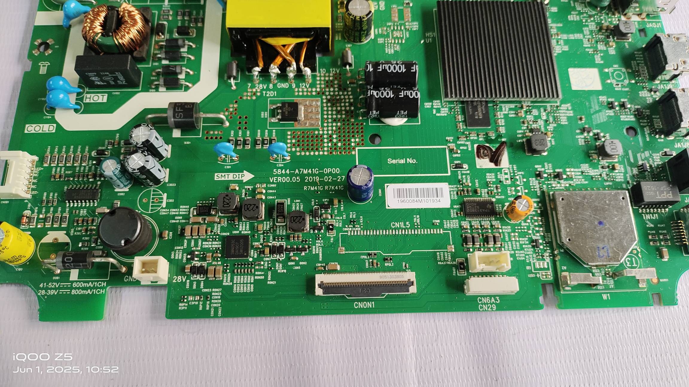 Lloyd 32 Android Board, MAIN BOARD, Mother Board, Combo Board #WB04 image 5