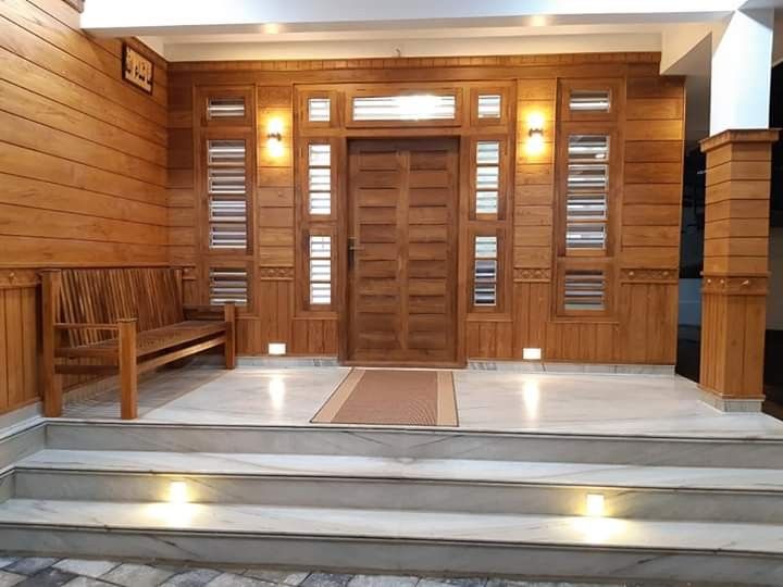 Residential Exterior Elevation Panelling in Chennai image 2
