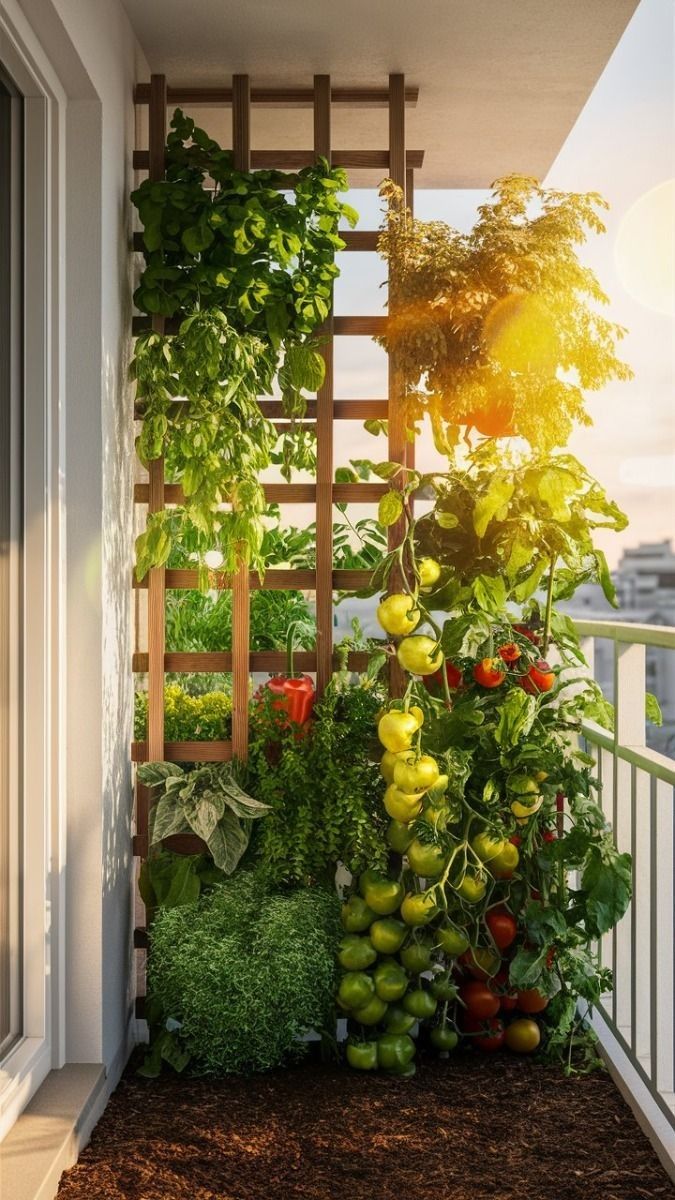 Balcony Vegetable Garden Installation in Chennai image 4
