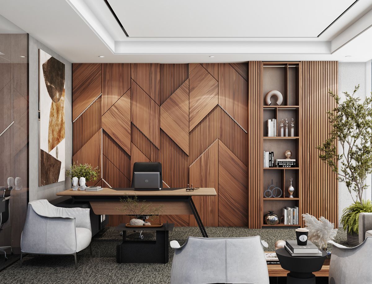 Vox Office Wall Panelling Contractors in Chennai image 2