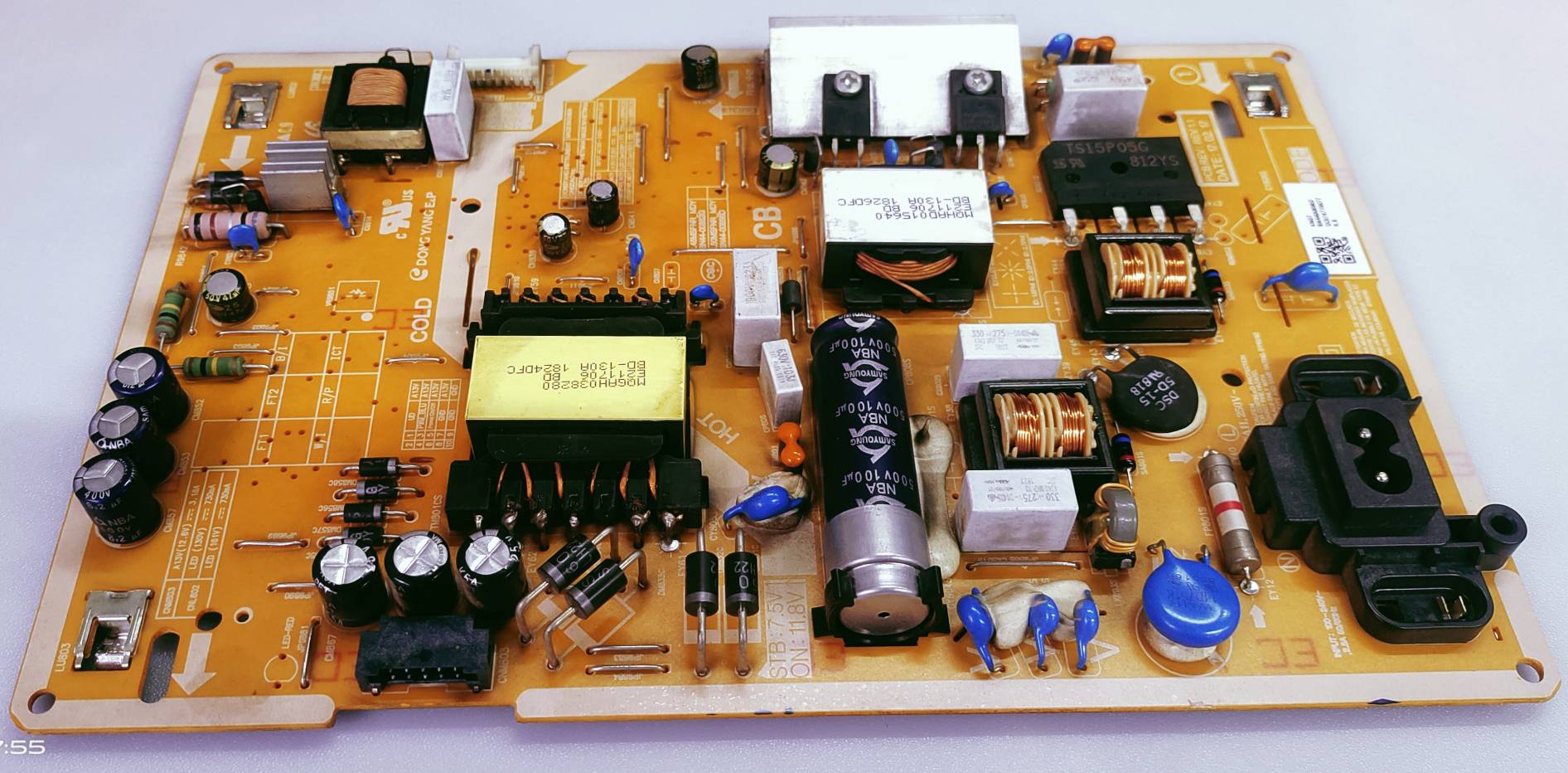 SAMSUNG UA49N5100ARXXL LED TV POWER SUPPLY BOARD  image 6