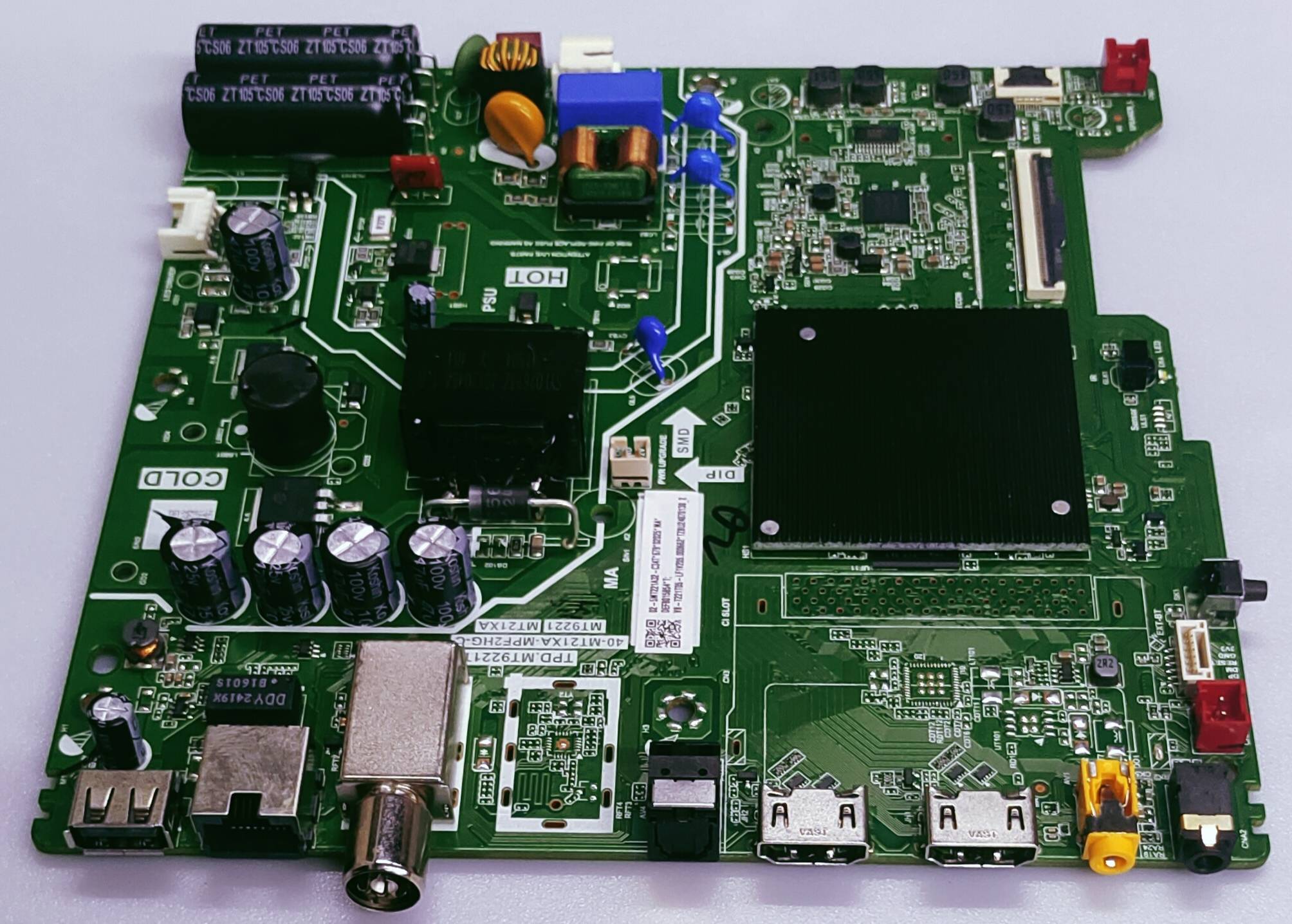 TCL 32S5500AF LED TV NEW MOTHER BOARD PART NO . TPD.MT9221T.PB779 (T) 40-MT21XA-MPC2HG-C  image 5