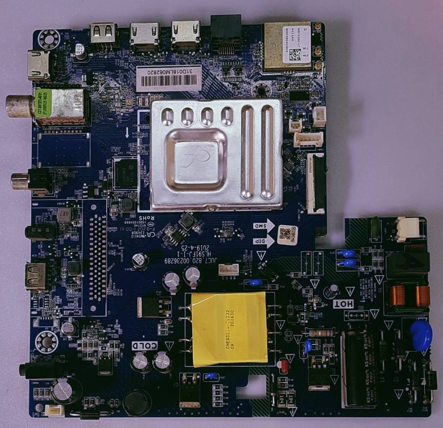 REALME  TV 43 Fhd Android LED TV MOTHER BOARD  image 3