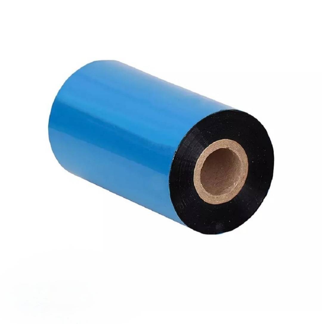 Wax Ribbon 105mm x 300m (Ink Out, 1 Inch Core) | Compatible with Zebra, TSC, Godex Barcode Label Printers | Pack of 1 image 2