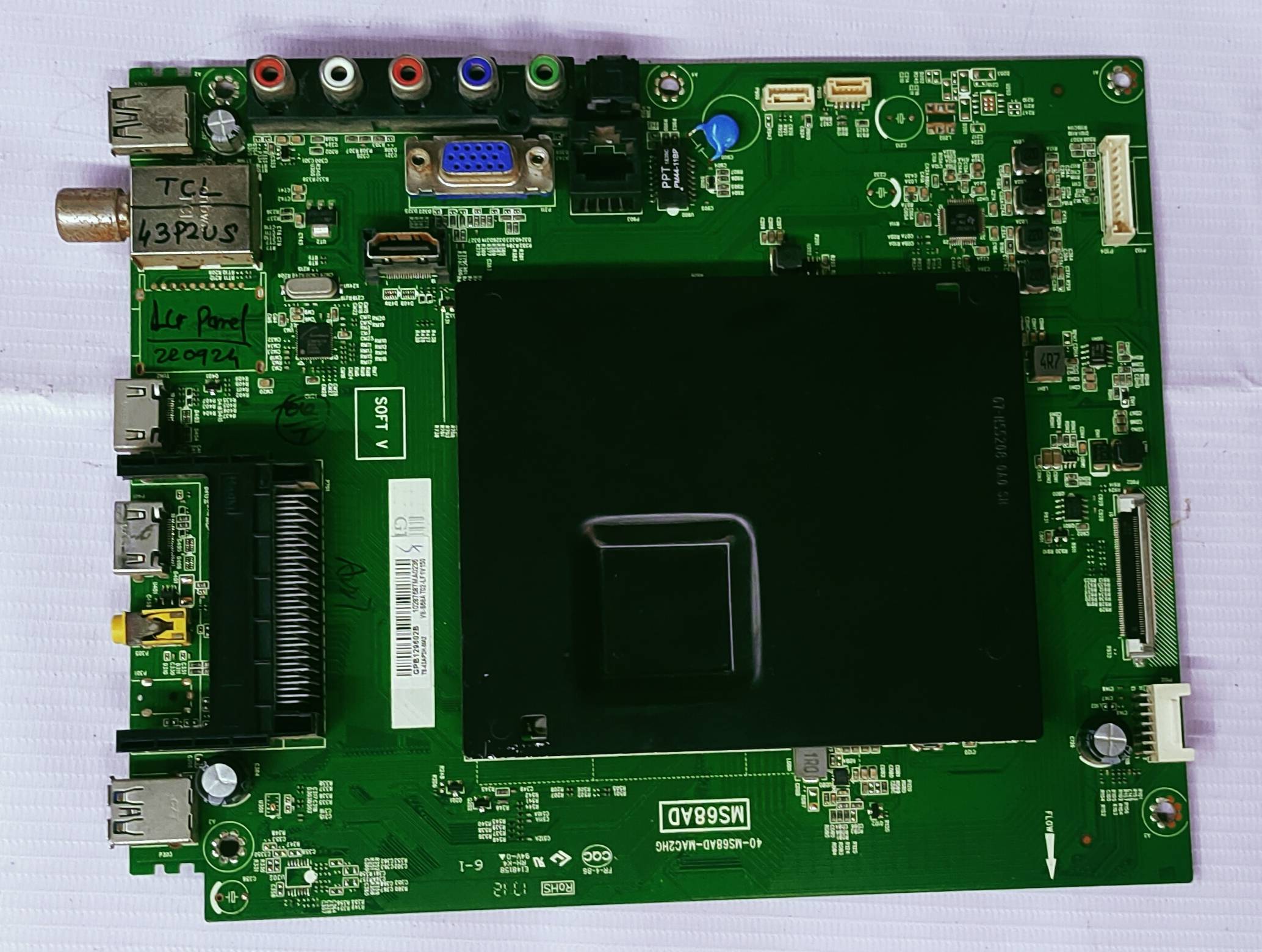 TCL/IFFALCON 43P2U5  Android Main Board, Mother Board #23 image 4