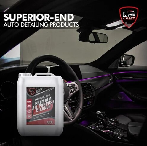Car Interior Cleaning Liquid By Autozcrave (Leather Cleaner) image 2