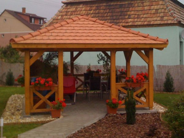 Professional Wooden Gazebo Installation in Chennai image 2