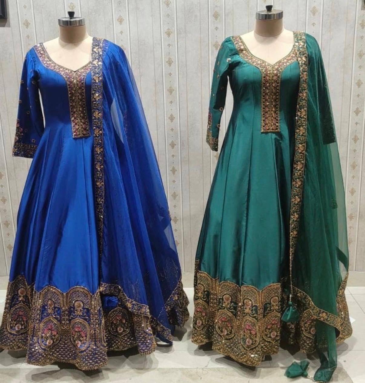 Embroidered Anarkali Suit image 2
