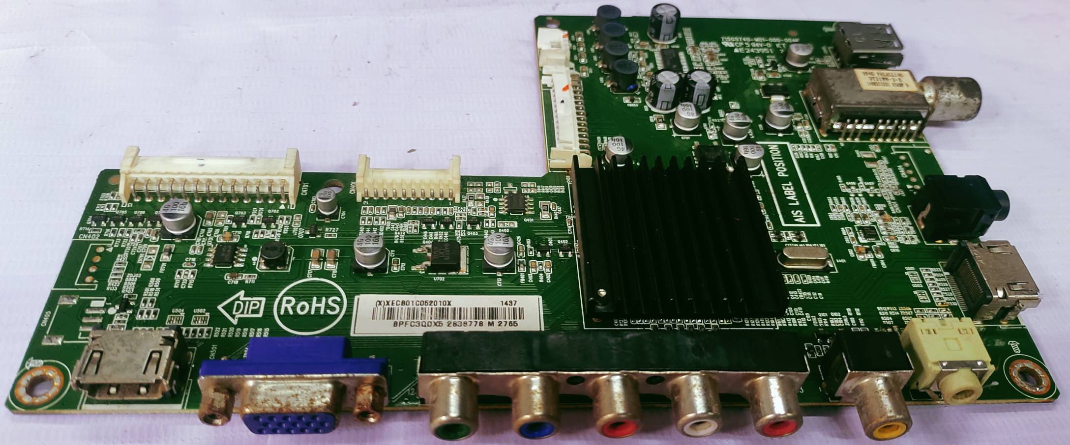 HAIER Smart Led LE32V600 Mother Board #wb39  image 4