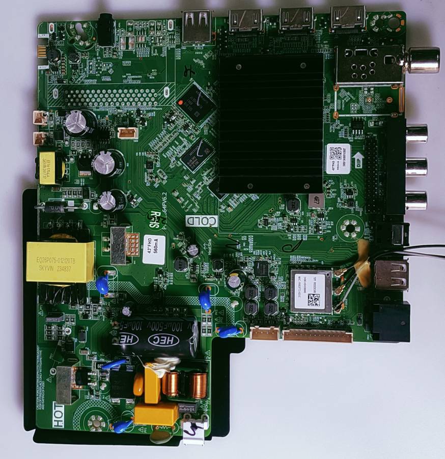 LLOYD 43FS551E FHD  LED TV Web OS New MOTHER BOARD  image 2