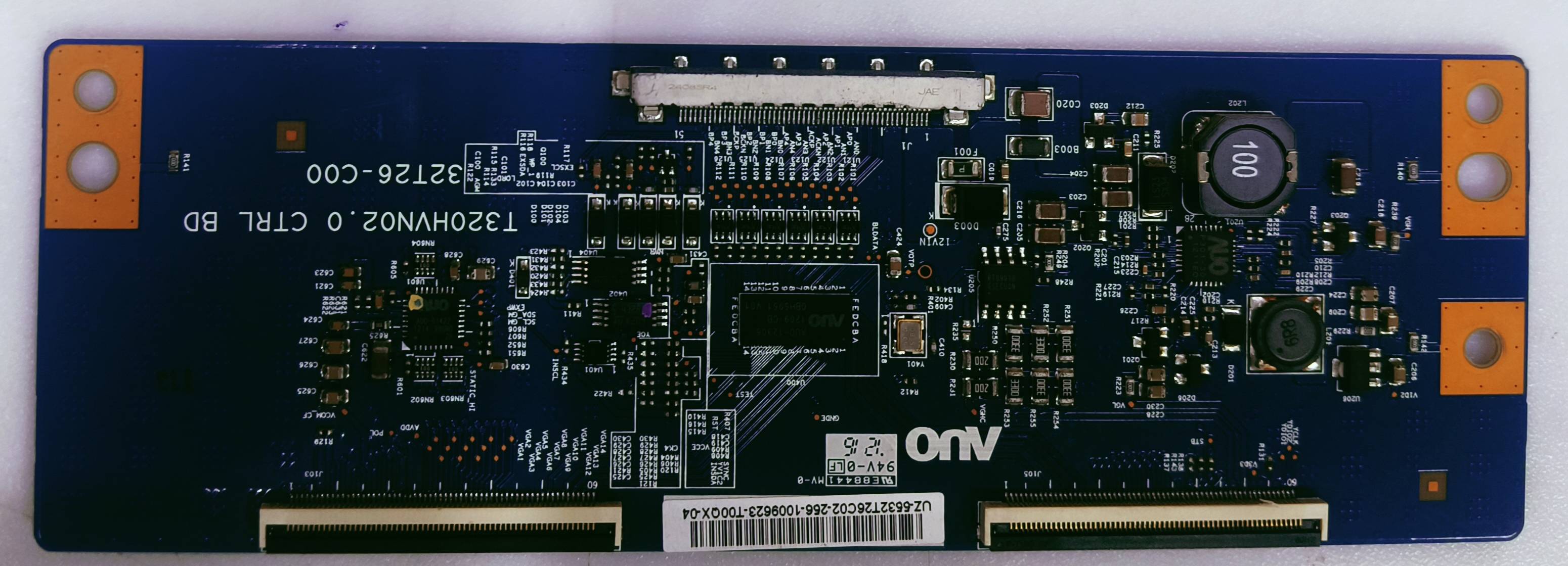 SAMSUNG UA32ES5600 LED TV FHD AUO TCON PART NO. T32HVNO2.0 CTRL BD 32T26-C000 UZ-5532T26C02-256 image 3