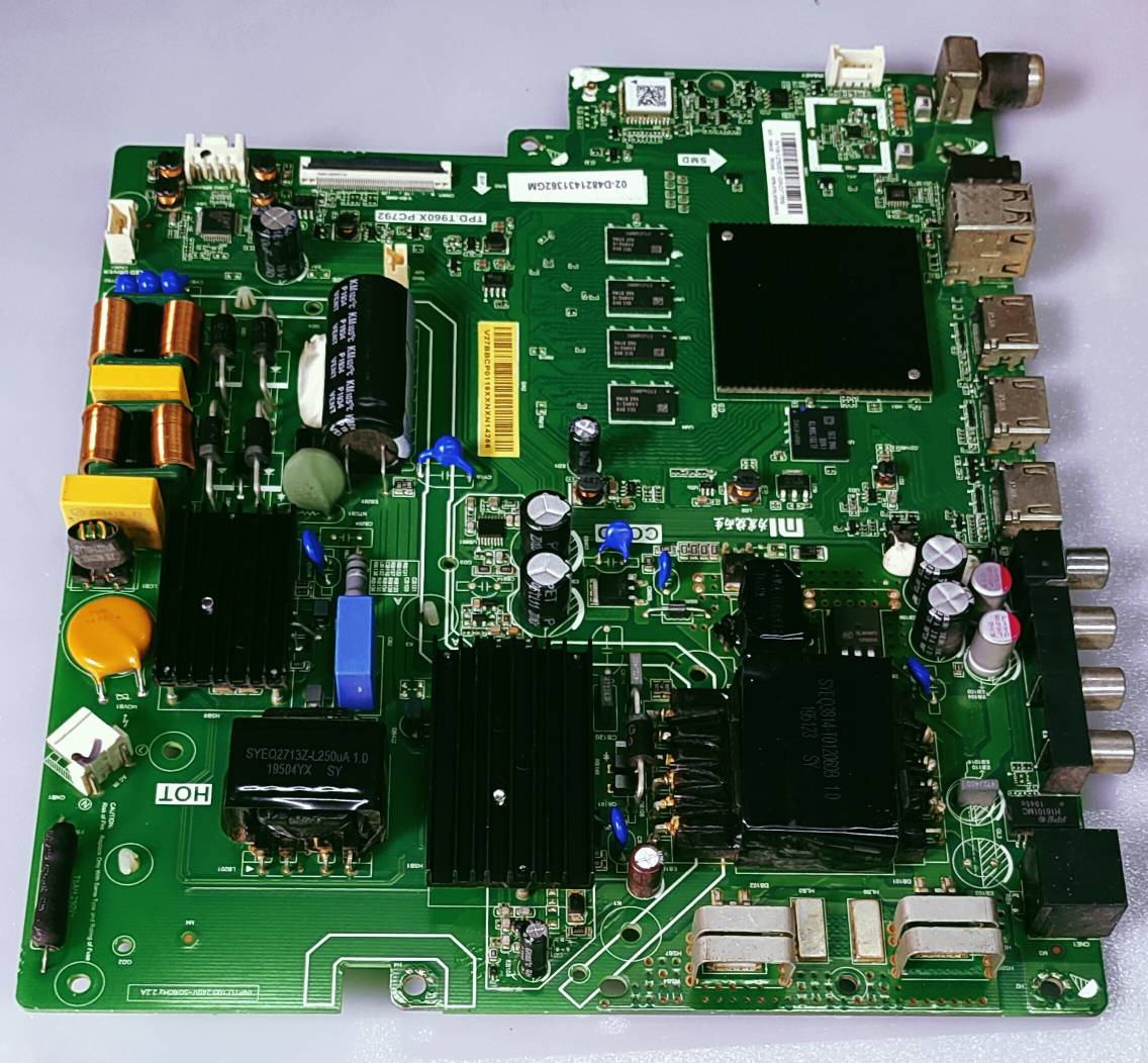 MI 4K Android Led Tv L43M4-4AIN Mother Board, MI 4k Android Led Tv L43M4-4AIN Main Board, MI Android 4K Led Tv L43M4-4AIN Main PCB Board image 5