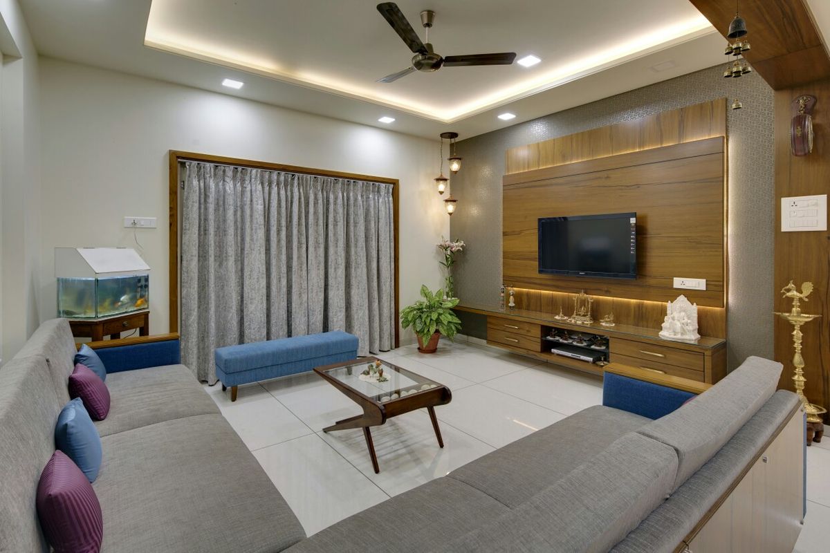 Chennai Living Room Interior Design | From Budget to Luxury image 4
