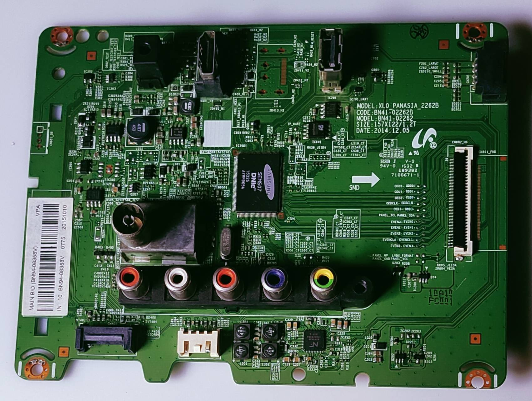 SAMSUNG UA32FH4003RMXL LED TV MOTHER BOARD image 5