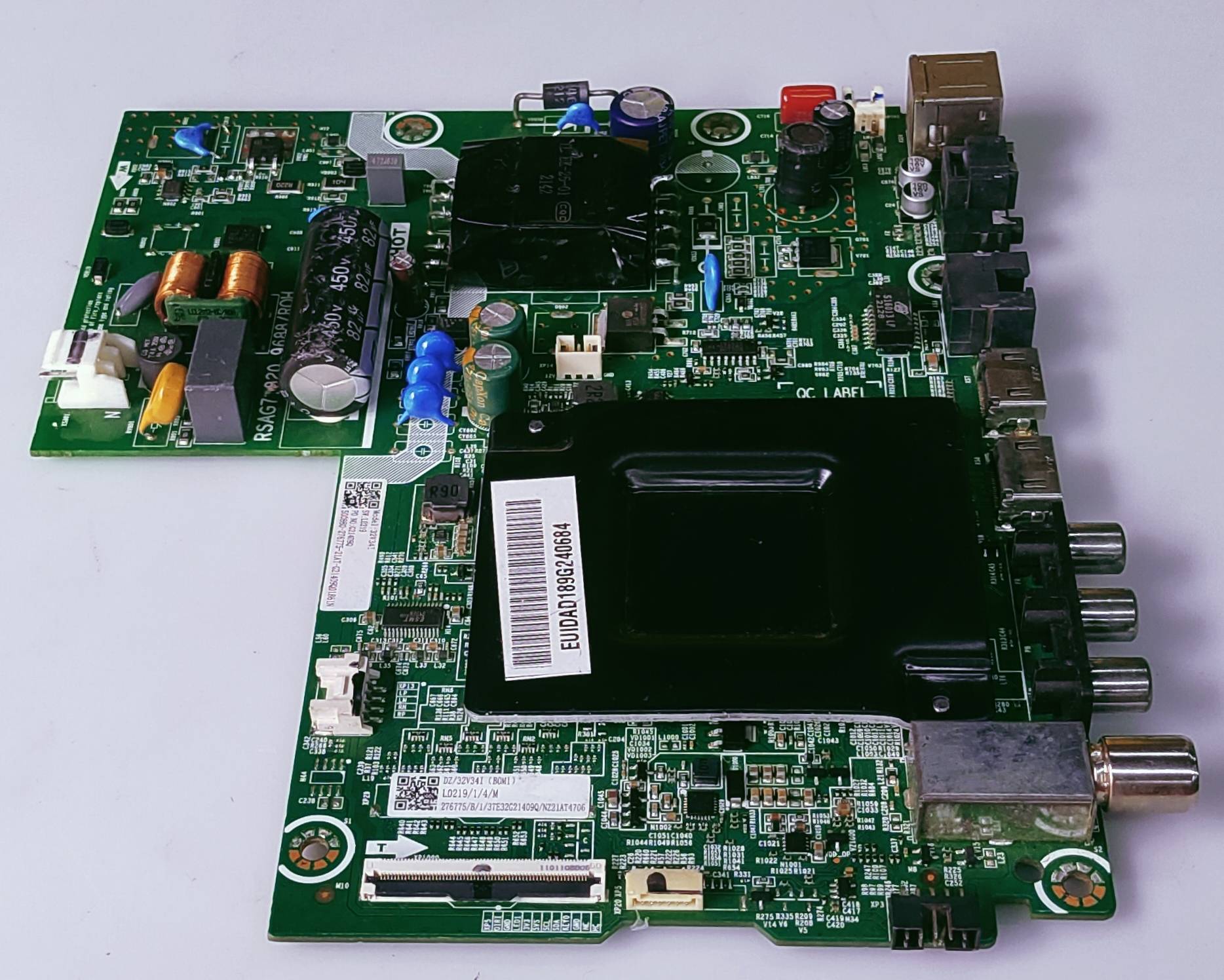 HISENSE 32V43T LED TV ANDROID MOTHER BOARD  image 2