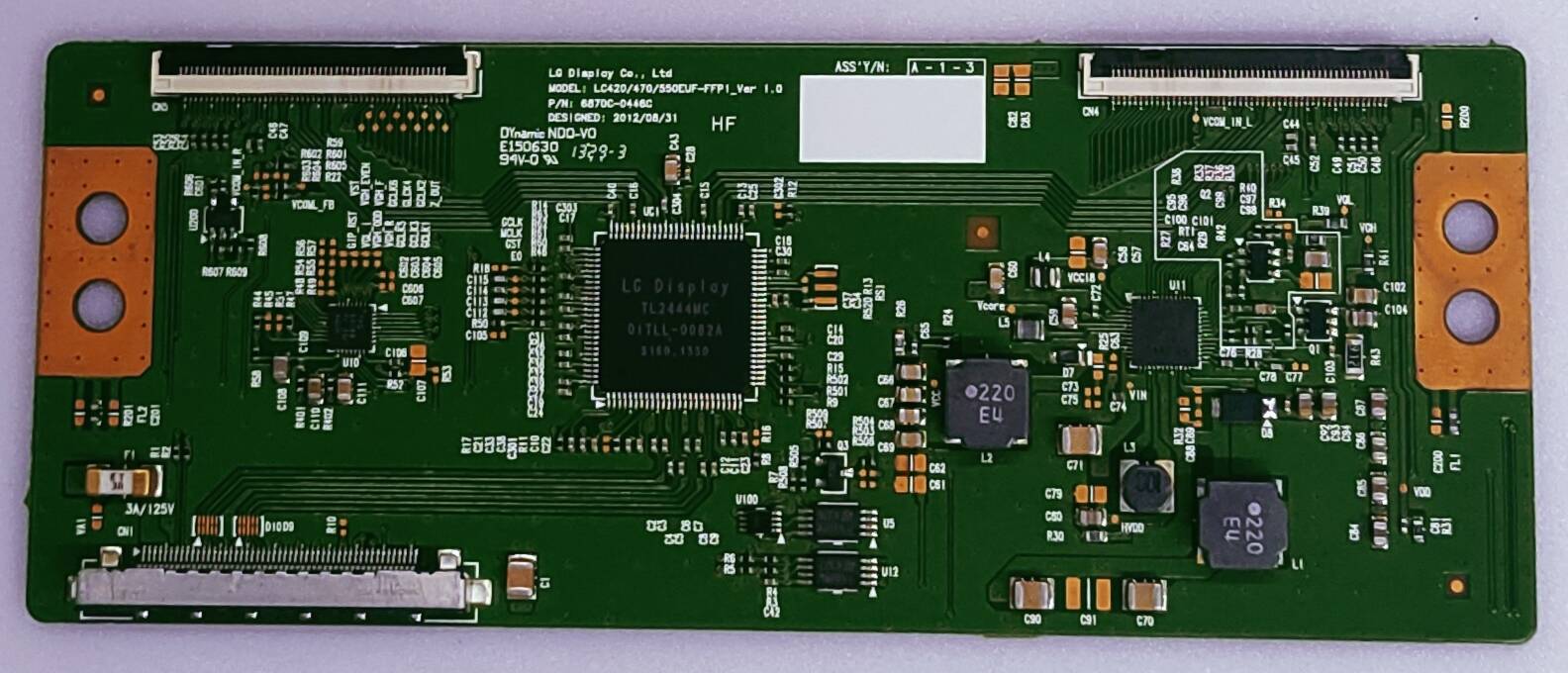 SONY 50W662F LED TV FHD TCON PART NUMBER LC420/470/550EUF P/N 6870C-0446C image 2