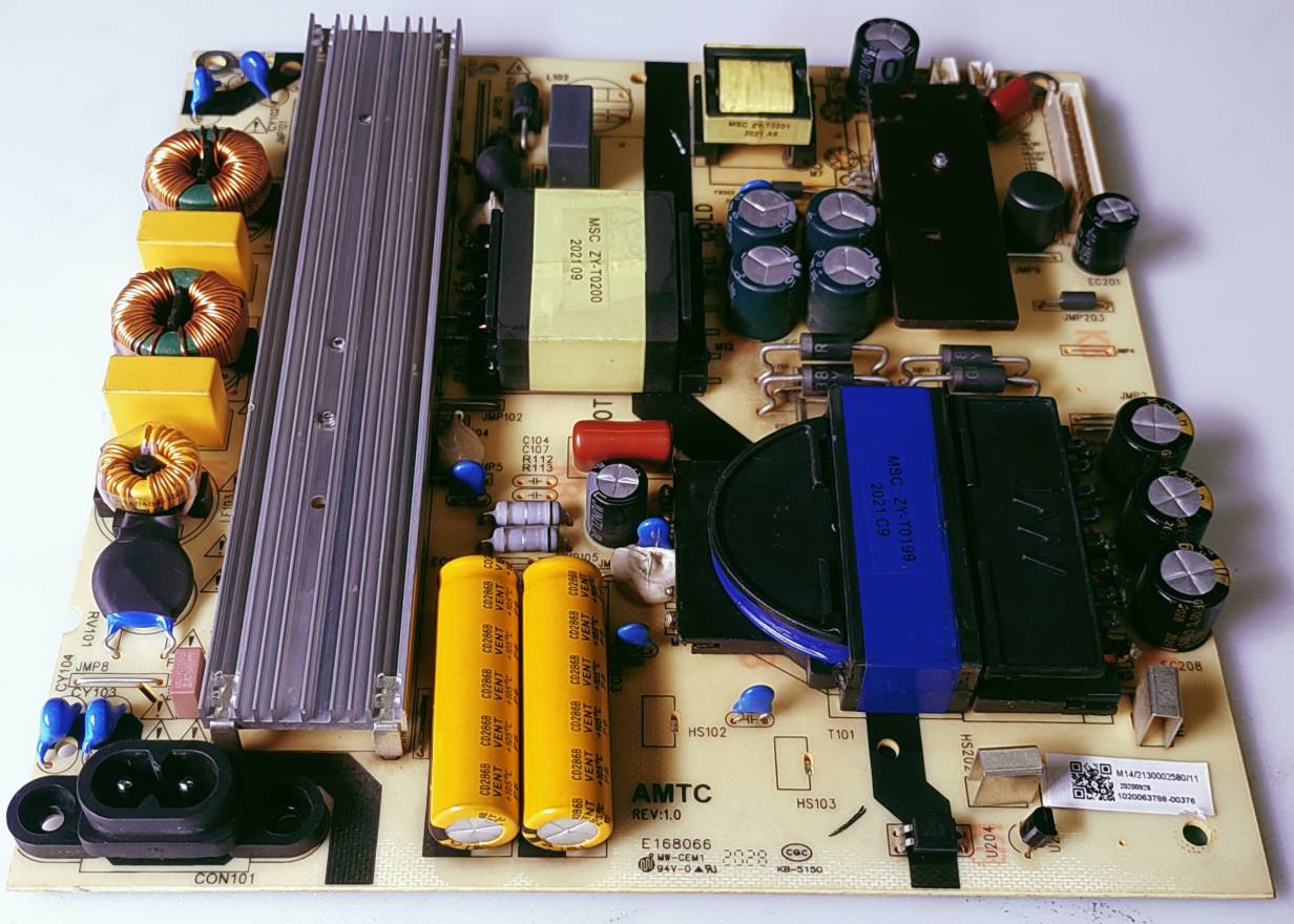 HAIER LE65K6600HQGA 4K LED TV POWER SUPPLY BOARD  image 3