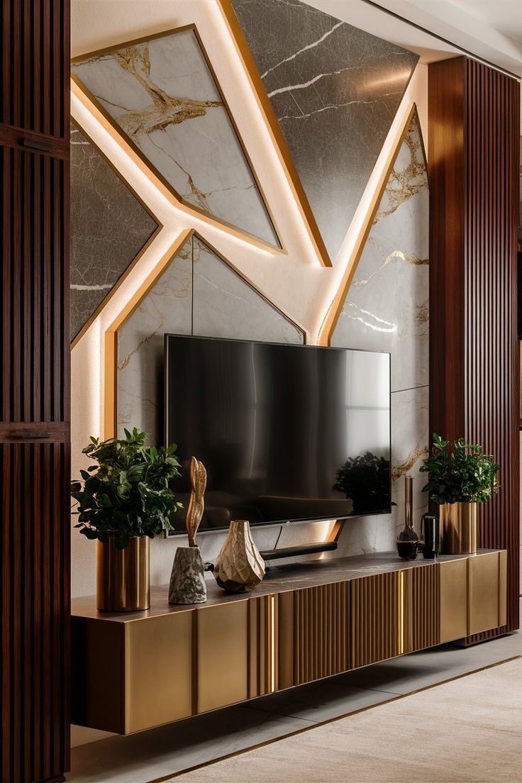 Elegant TV Wall Paneling Solutions in Chennai image 4