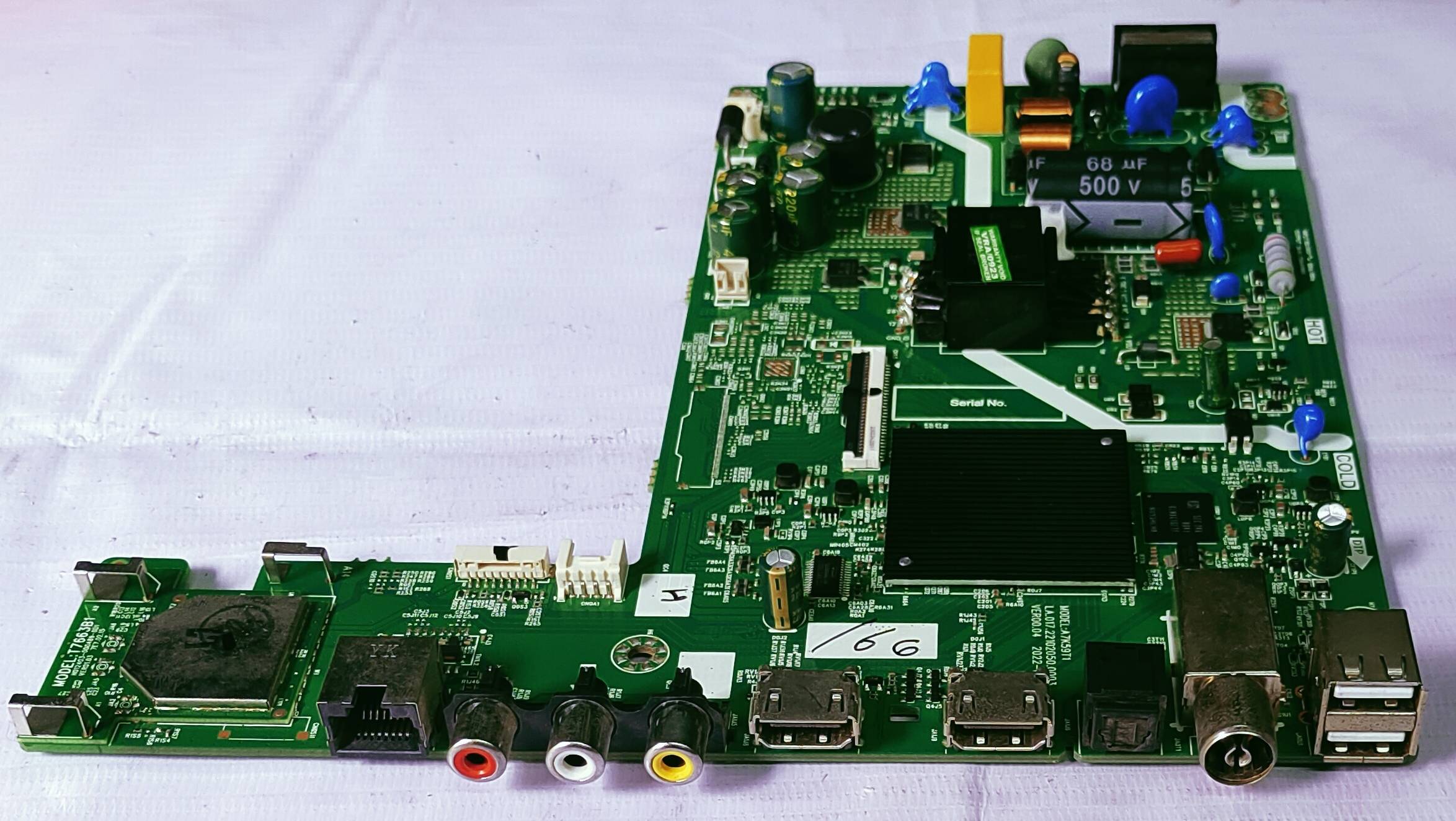 HAIER LE32A900G Android Mother Board, Led Board, Smart Board, #wb39 image 5