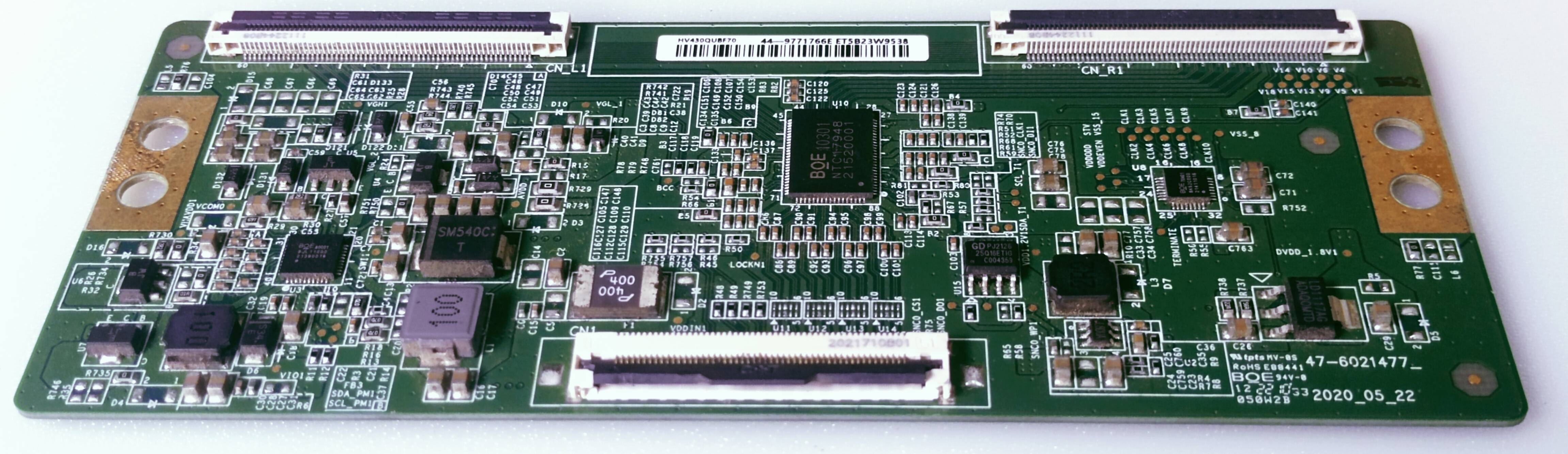 HYUNDAI 43UNDAI led Tv Tcon Part Number.Hv430qubf70 image 5