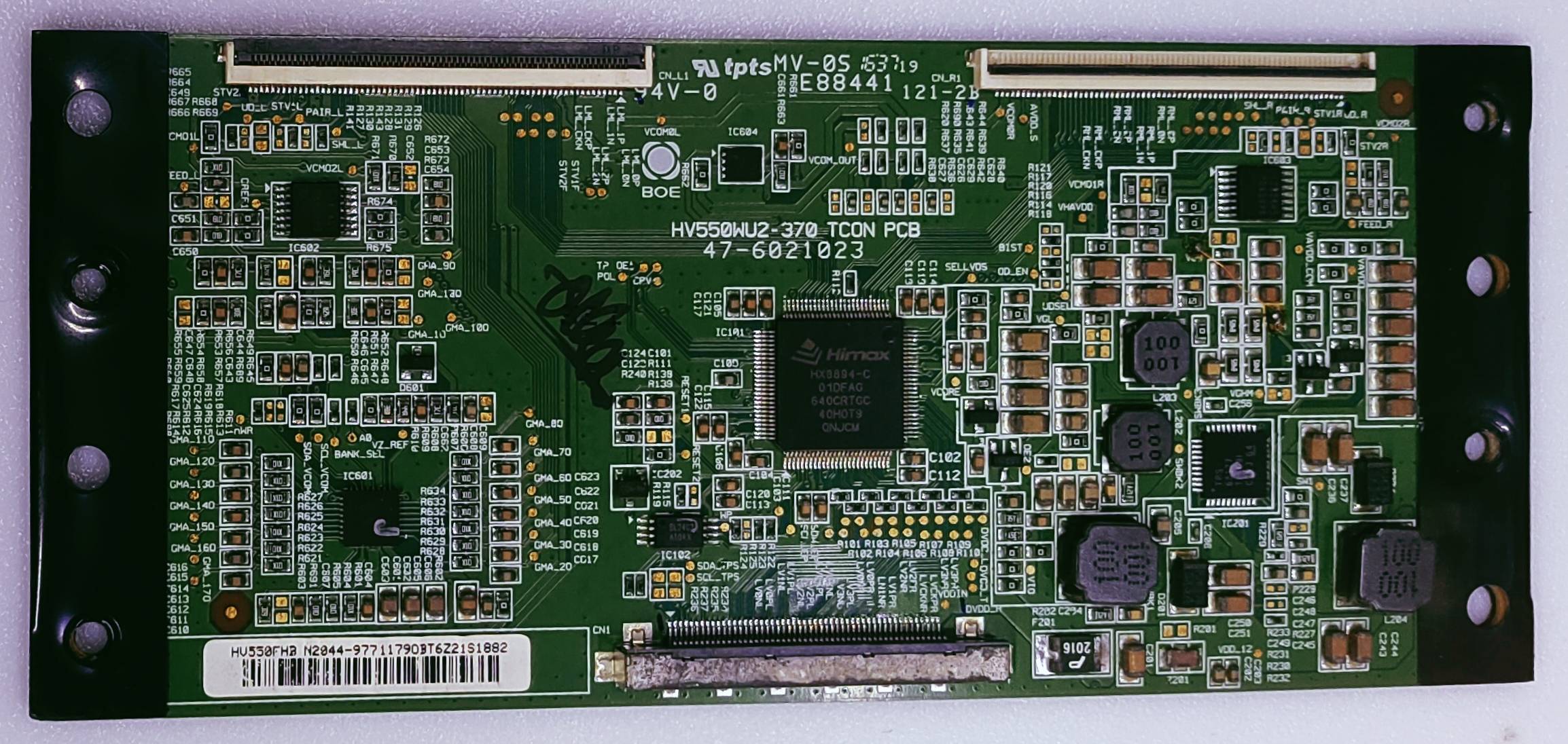 SONY 55W650D LED TV FHD TCON PART NUMBER HV550WU2-370 TCON PCB 47-6021023 image 6
