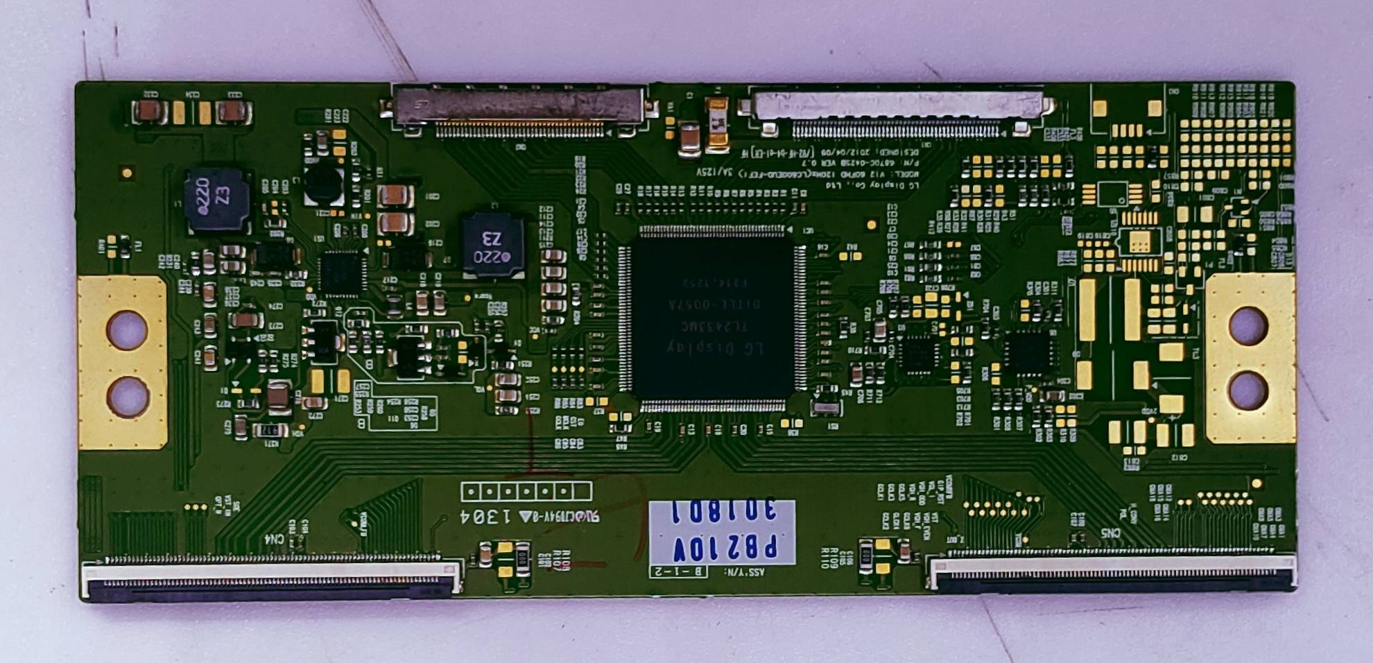 LG T-con VIZ SOTHO 120 (LC800ELD-FE)
Part No.6871L-3018A image 5