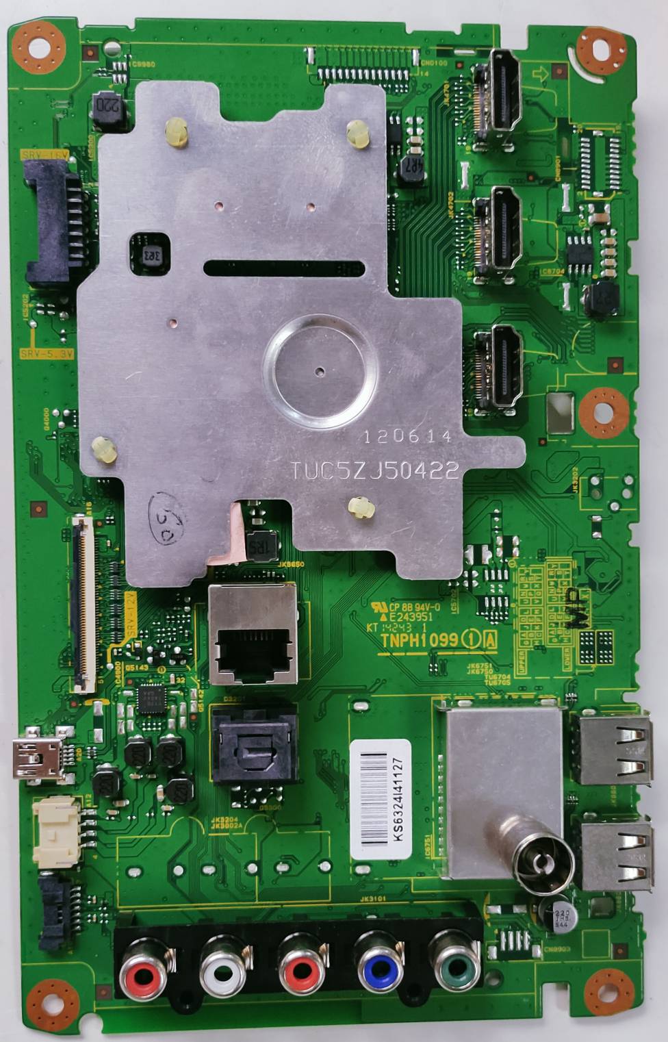 Panasonic L42E630D Full HD Android New Motherboard, Main Board, Main PCB image 3