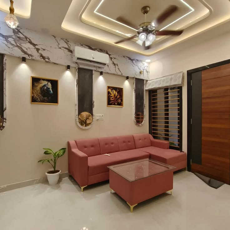 Space-Saving Living Room Interior Design Chennai image 3