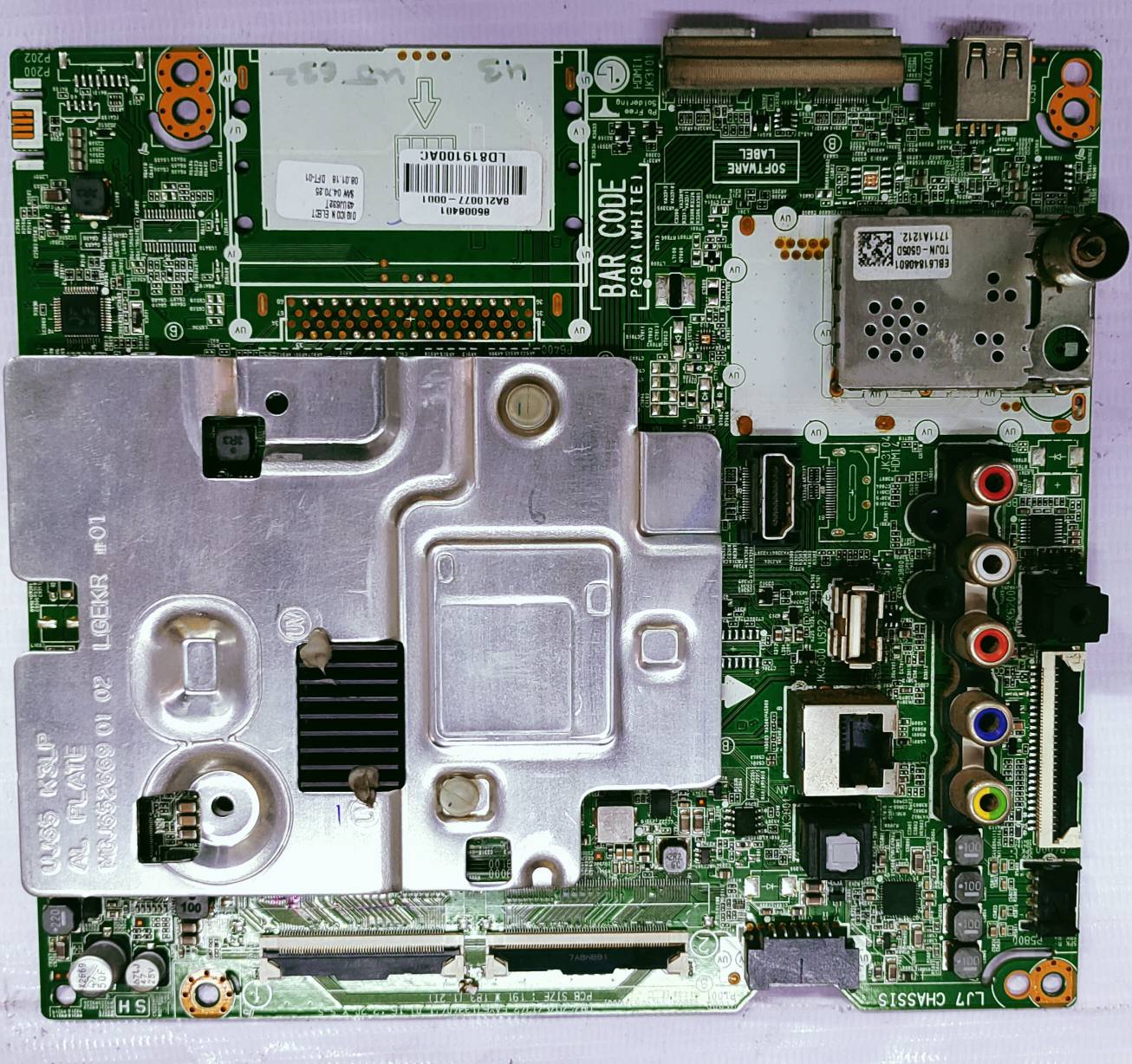 LG 4K SMART 43UJ632T MOTHER BOARD ,#wb 38 image 3
