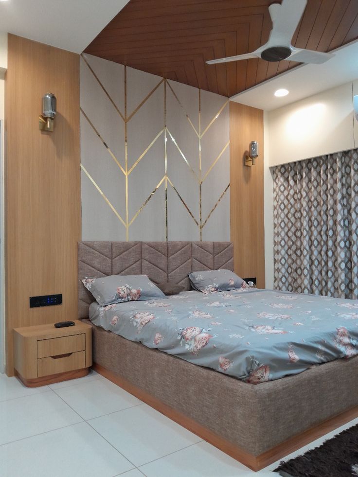 Bedroom Wall Panel Interior Chennai Ideas image 3