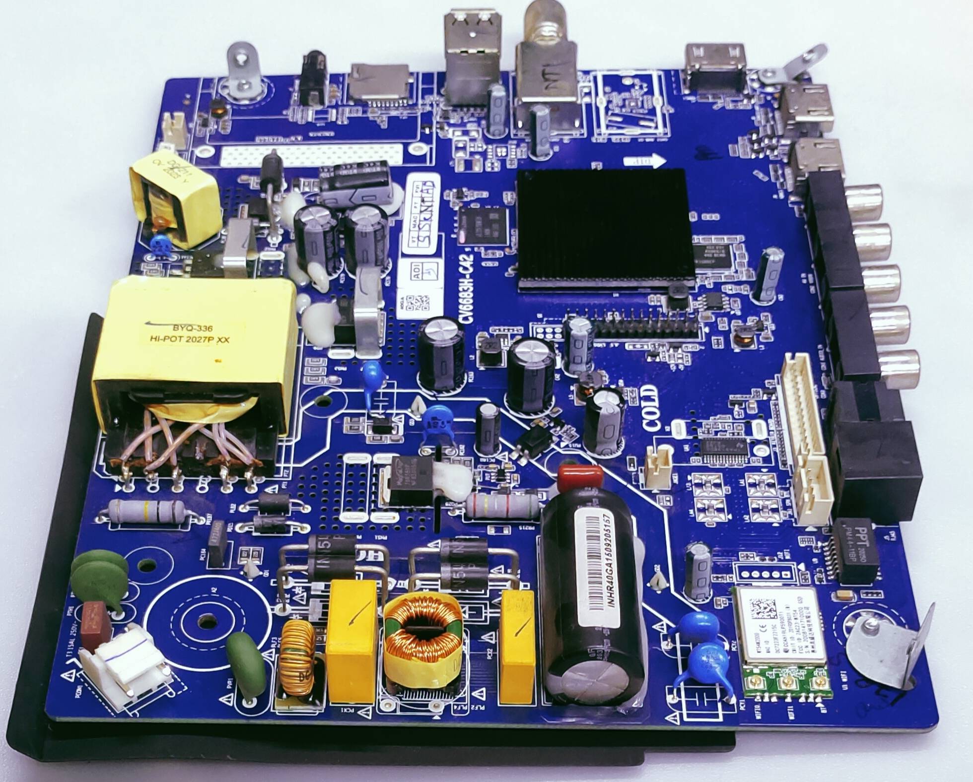 HAIER LE40K6600GA LED TV MOTHER BOARD PART NUMBER CV6683H-C42 image 4