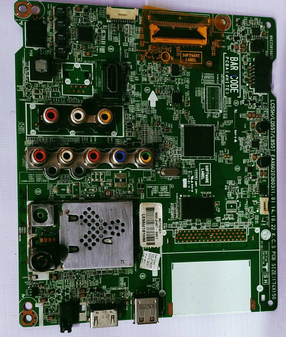 LG LED 32LG560T MAIN BOARD #WB35  image 2