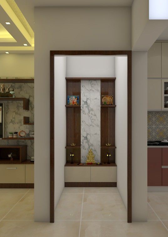 Contemporary Pooja Room Chennai image 5