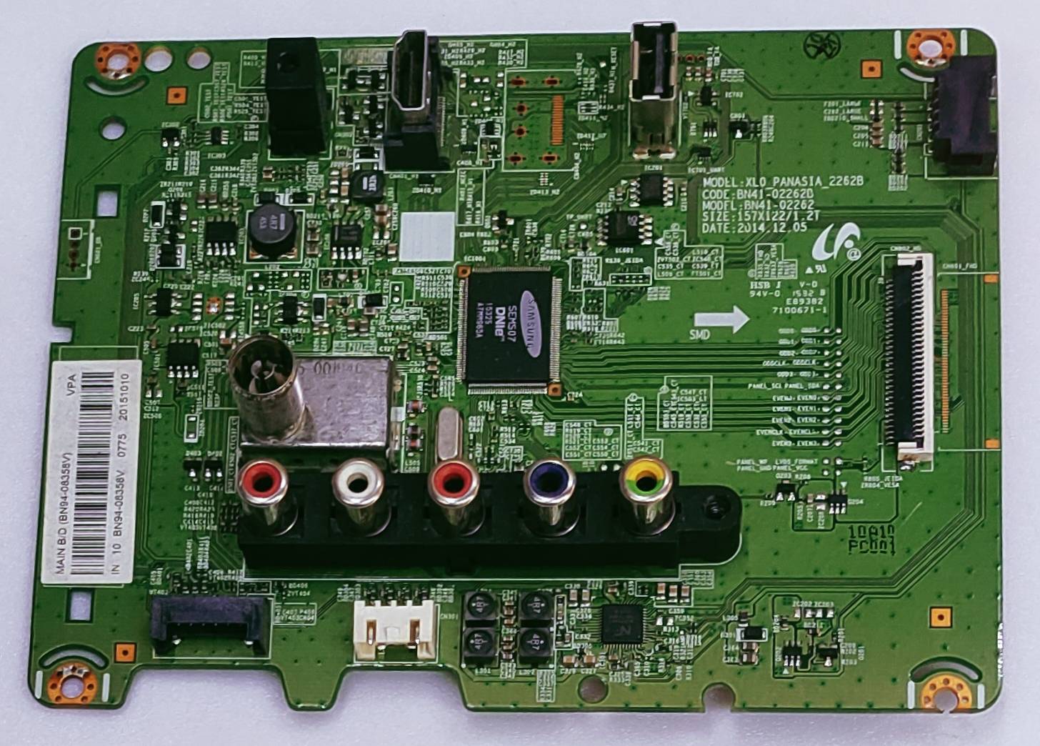 SAMSUNG UA32FH4003R LED TV MOTHER BOARD image 5