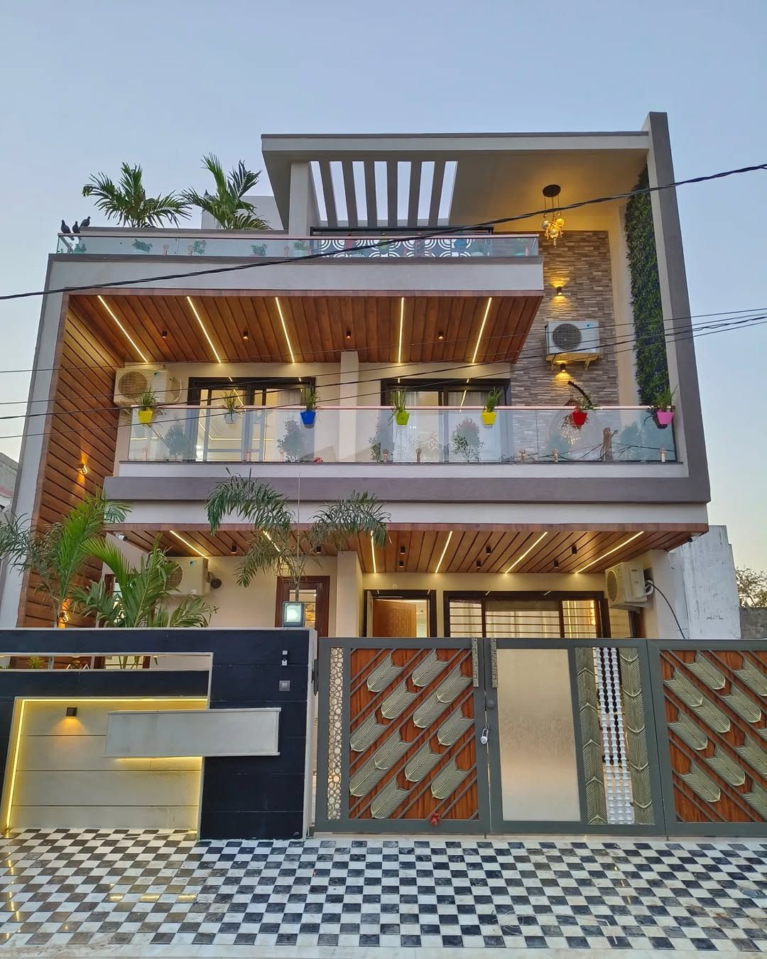 Customized Pare Wall Panelling for Elevations in Chennai image 4