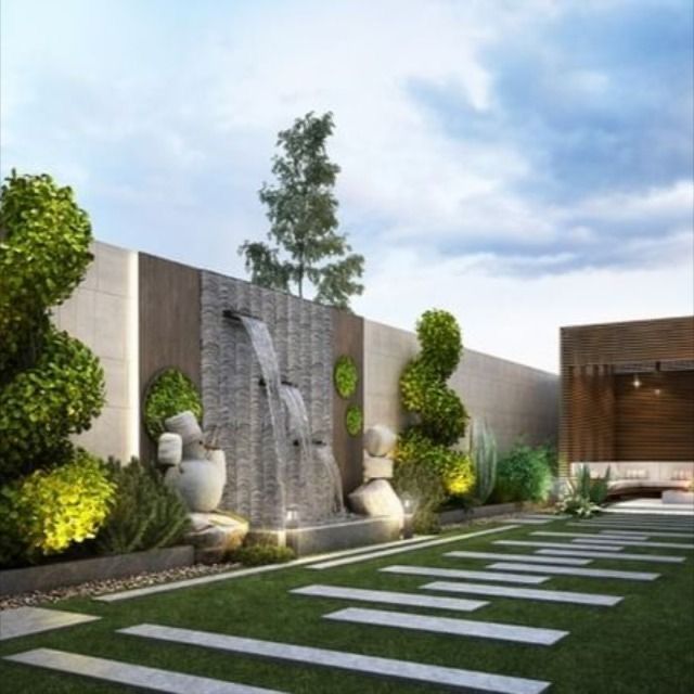 Frontyard Water Feature Designers Chennai image 2
