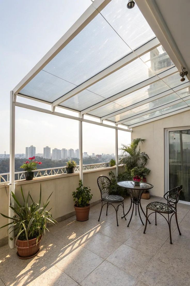 Terrace & Balcony Pergola Designs for Extra Comfort Chennai image 2