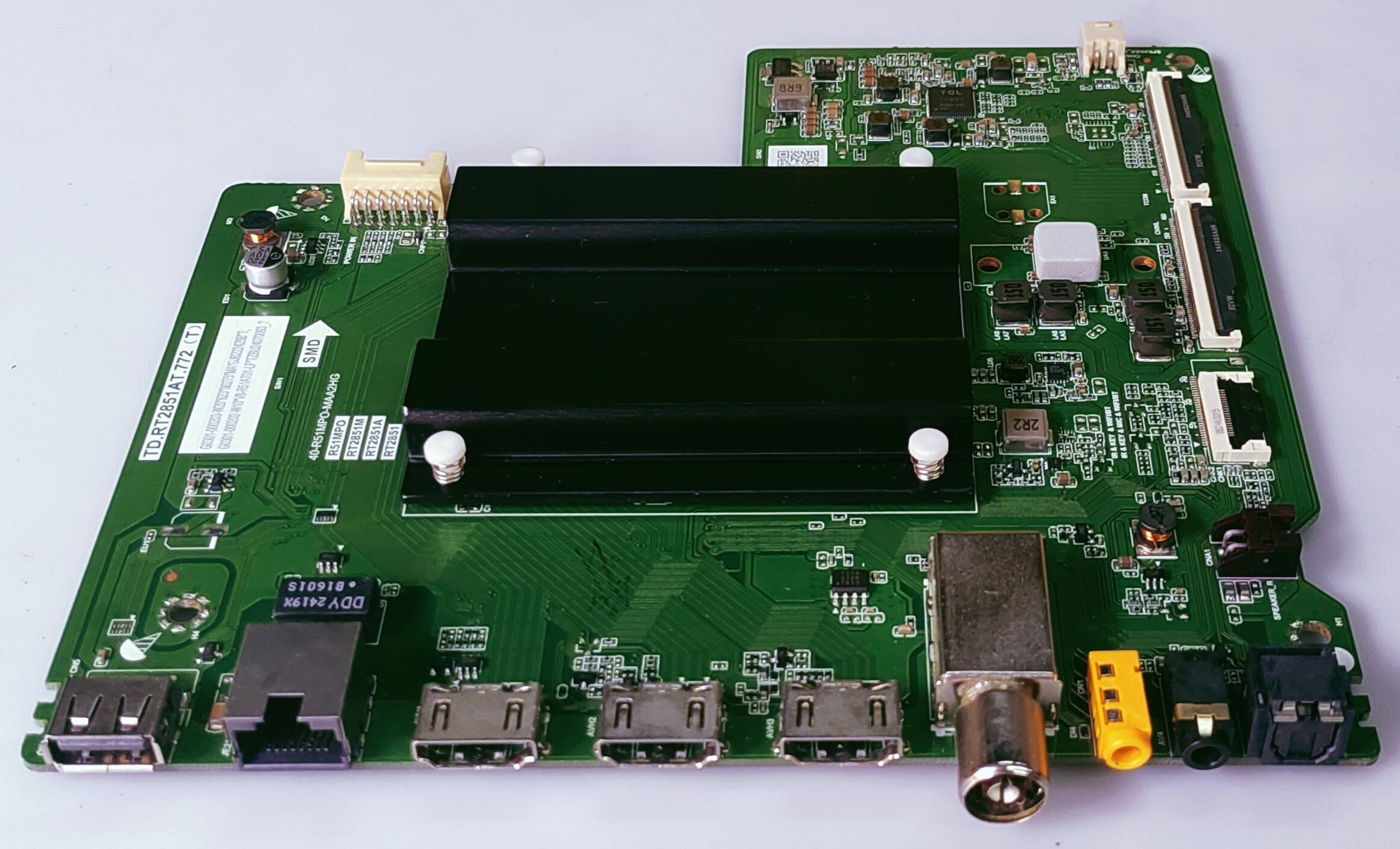 TCL/IFFLACON IFF43U64 4K GOOGLE LED TV NEW MOTHER BOARD TD.RT2851AT.772 (T) image 6