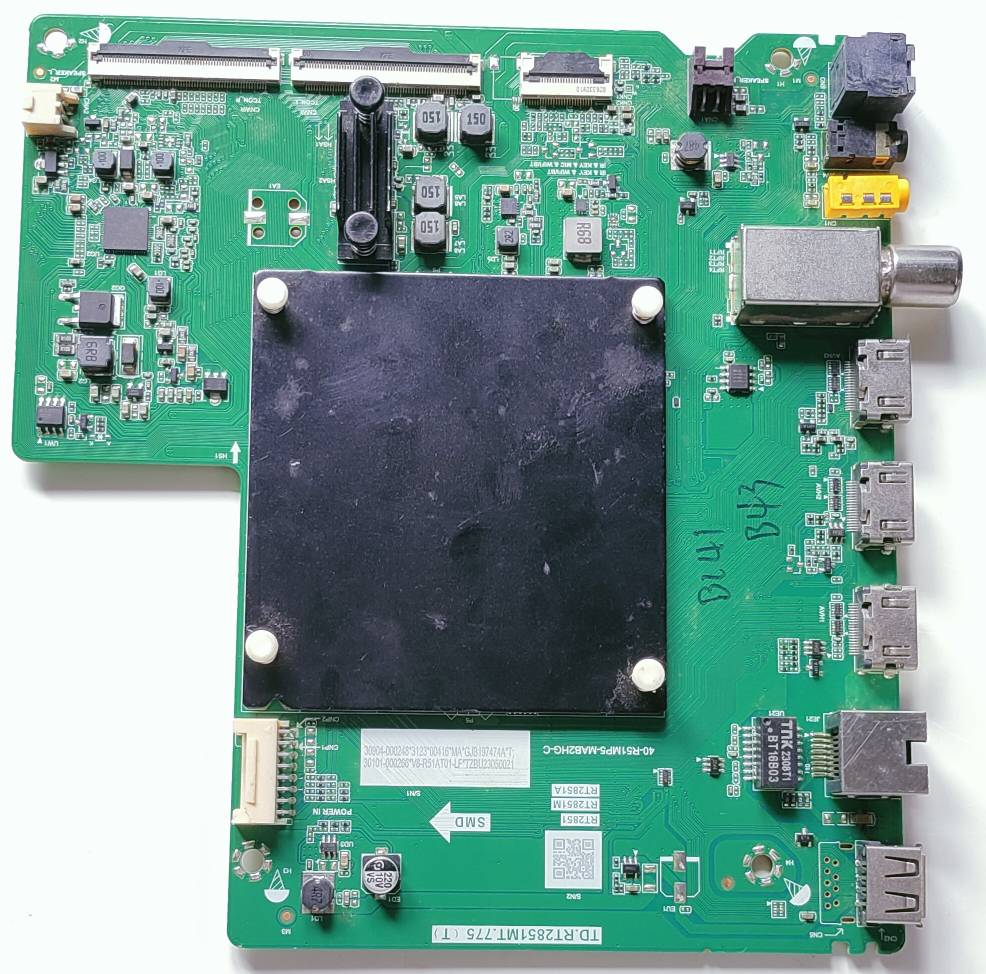 TCL/Iffalcon 65P635 Pro Google LED TV New Motherboard, Main Board, Main PCB(TD.RT2851MT.775 (T)) image 5