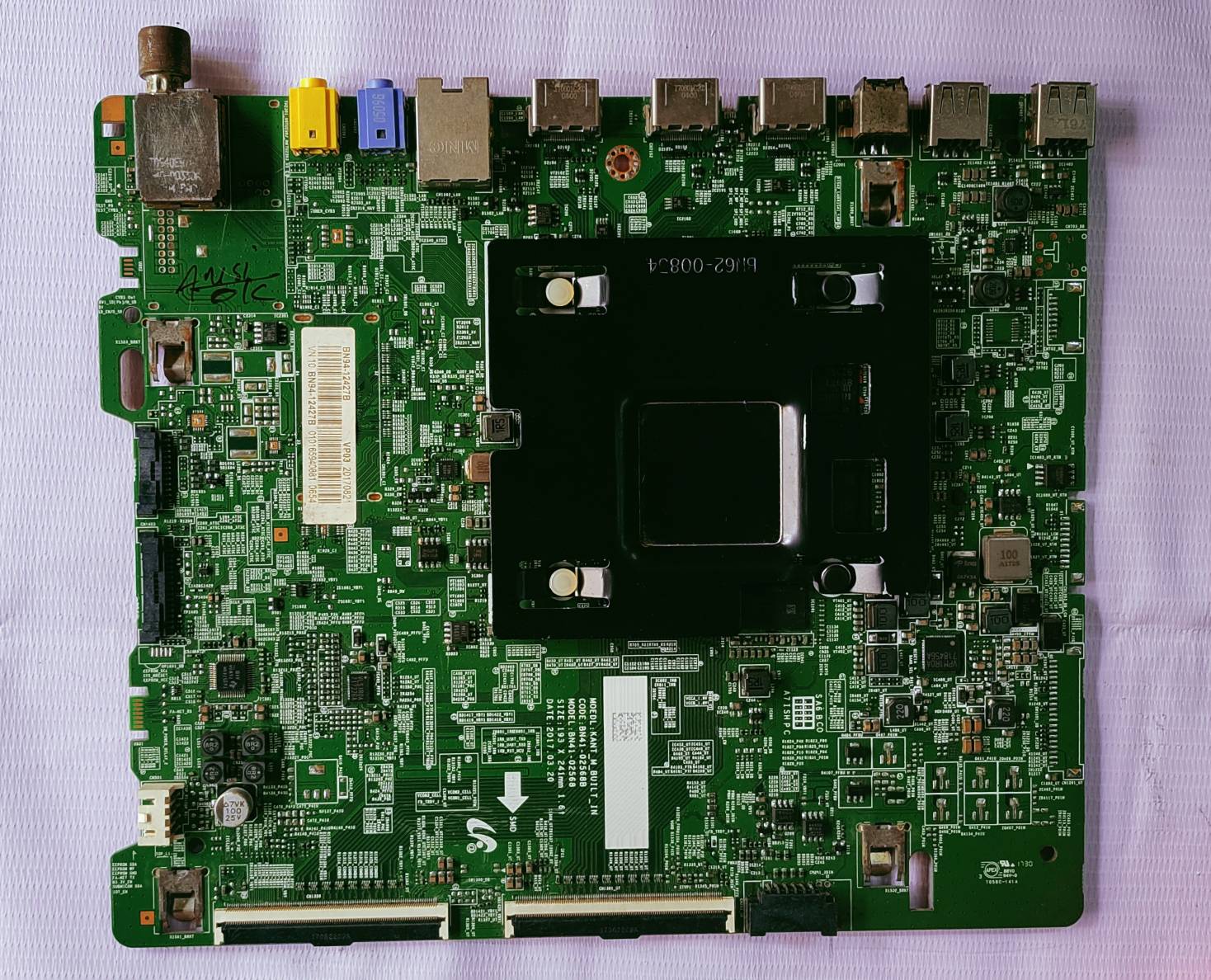 Samsung 4k Mother Board  Part Code BN94-12427B, #wb18 image 3