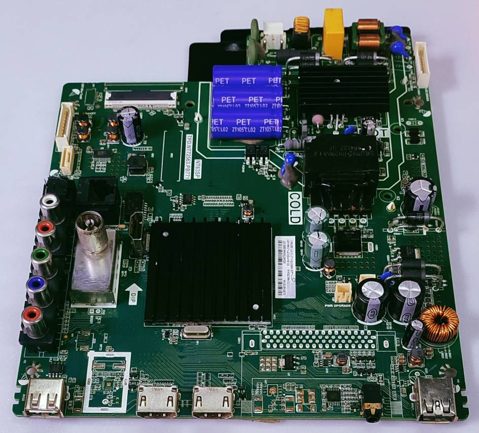 TCL LED TV 43" MOTHER BOARD NUMBER NT63SP TPD.NT72563.PB771 image 7