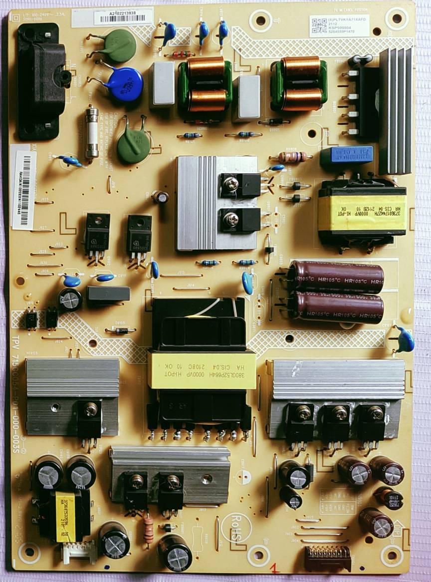 REDMI L50M6-RA POWER SUPPLY BOARD, SMPS BOARD #Wb29 image 2