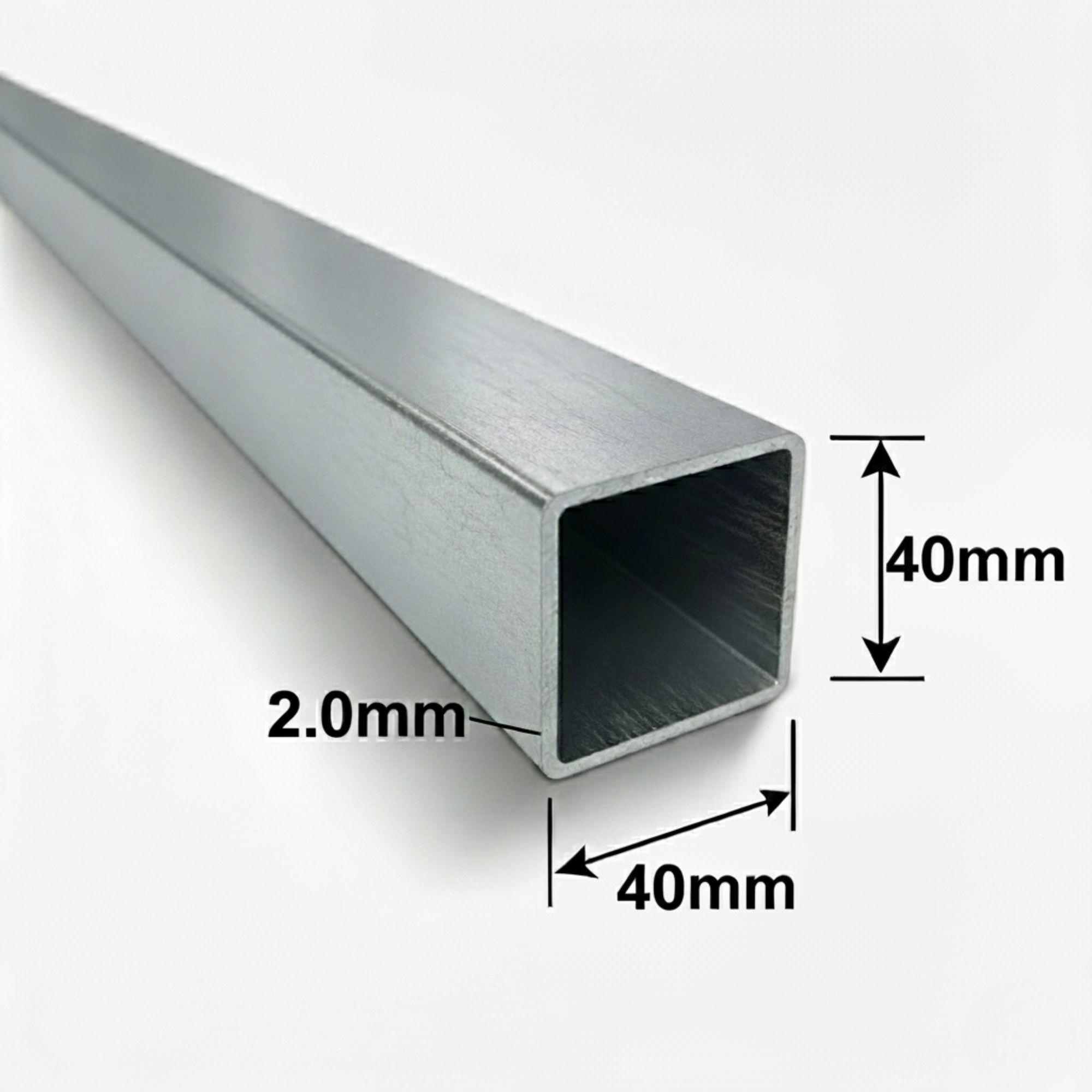 HOT DEEP GI PIPE 40*40 image 2