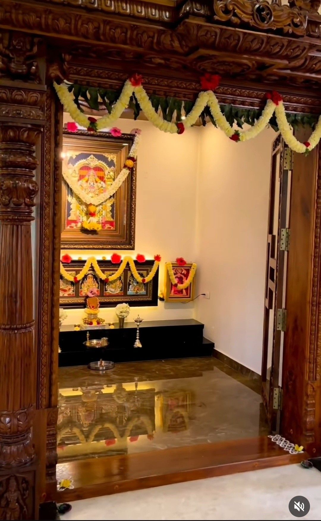 Traditional Pooja Room Designs for Apartments and Houses image 4