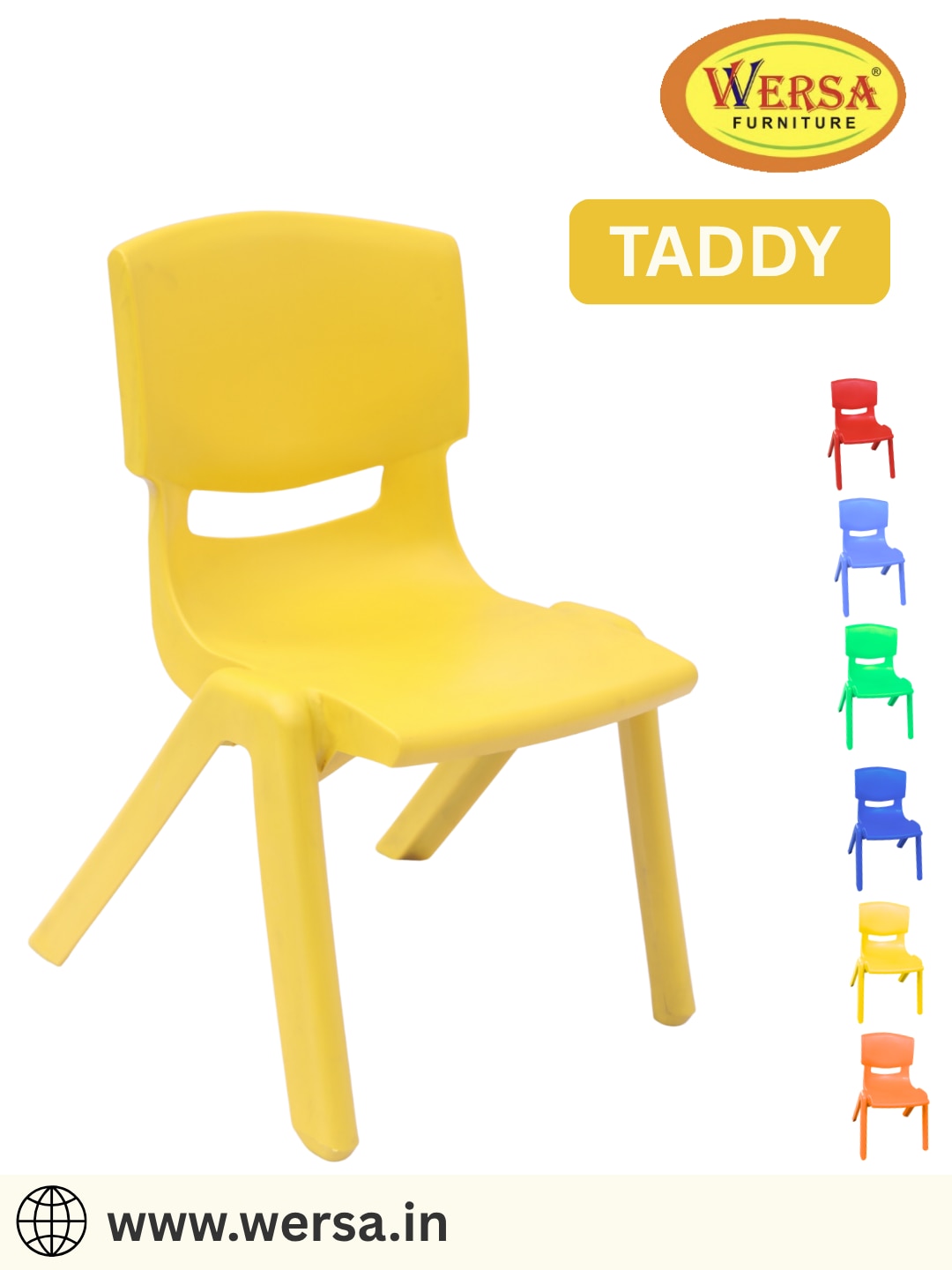 WERSA TADDY Plastic Kids Chair image 2