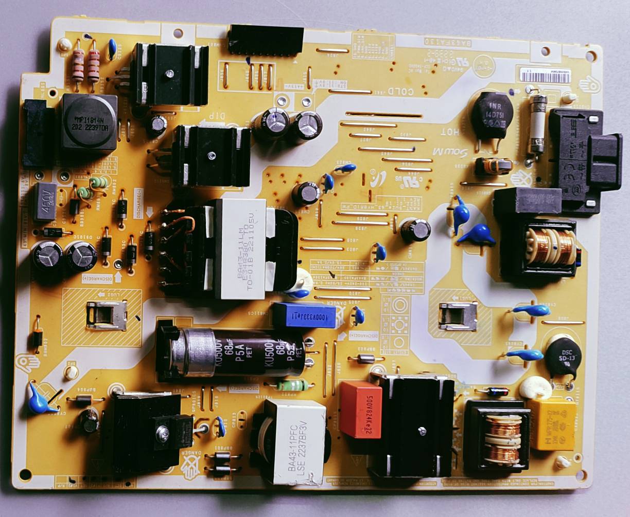 SAMSUNG LED TV UA43AUE60AK Power Supply Board, SAMSUNG LED TV UA43AUE60AK Smps Board, SAMSUNG LED TV UA43AUE60AK Power Supply PCB Board, #wb53 image 6