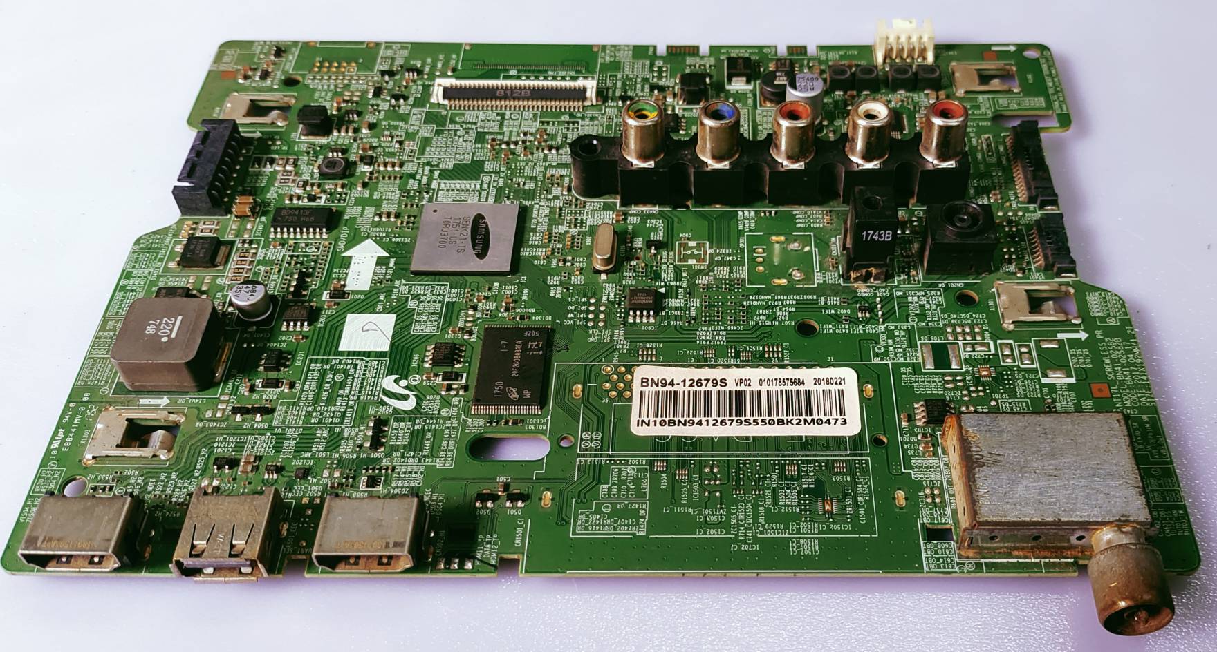 SAMSUNG Android Led Tv UA32M4200DRLXL Mother Board,  SAMSUNG Android Led Tv UA32M4200DRLXL Main Board,  SAMSUNG Android Led Tv UA32M4200DRLXL Main PCB Board,  image 4
