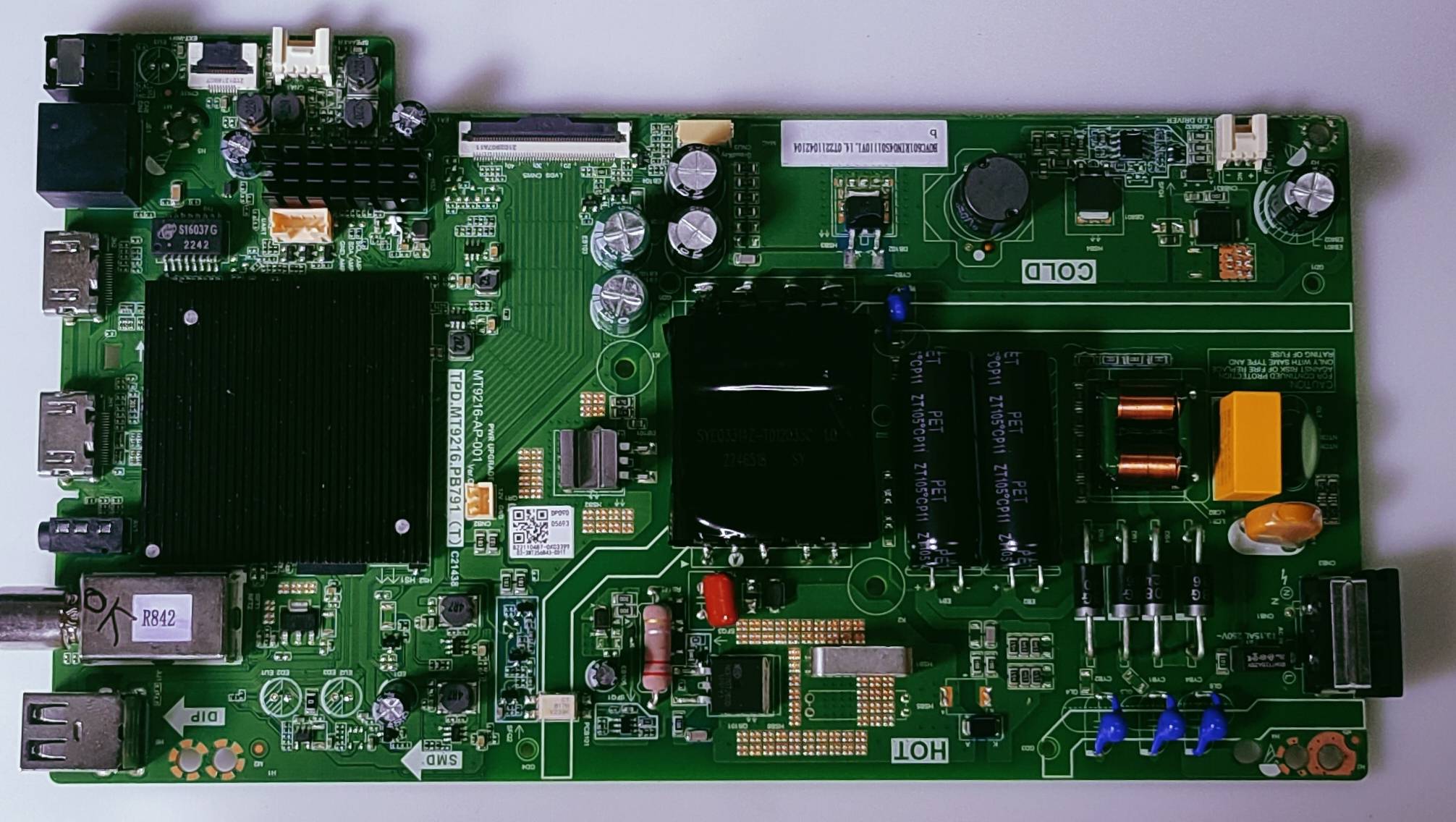 ONEPLUS 43FD2A01 FHD ANDROID LED TV NEW MOTHER BOARD image 5