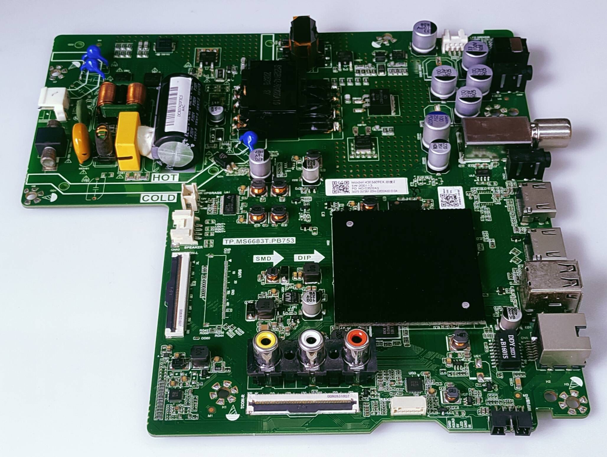VU 43GA LED TV FHD MOTHER BOARD image 5