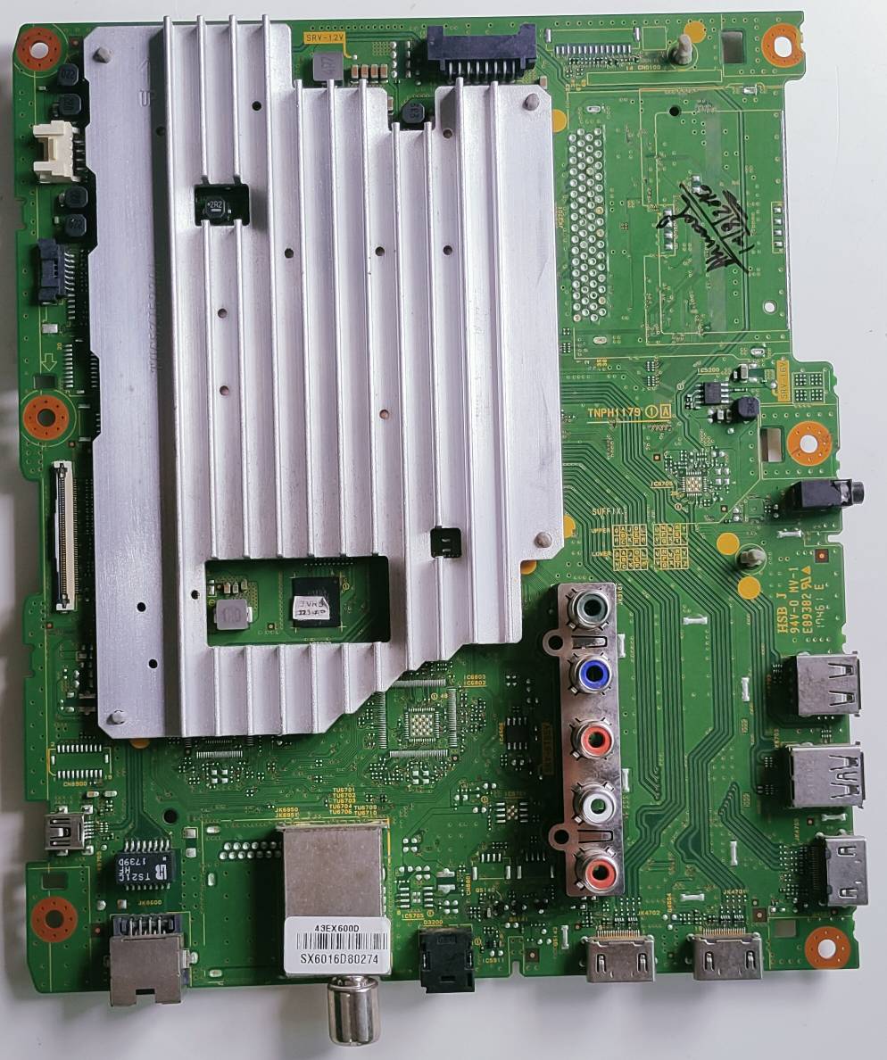 Panasonic TH-43EX600D 4K Android LED TV Motherboard, Main Board, Main PCB image 2